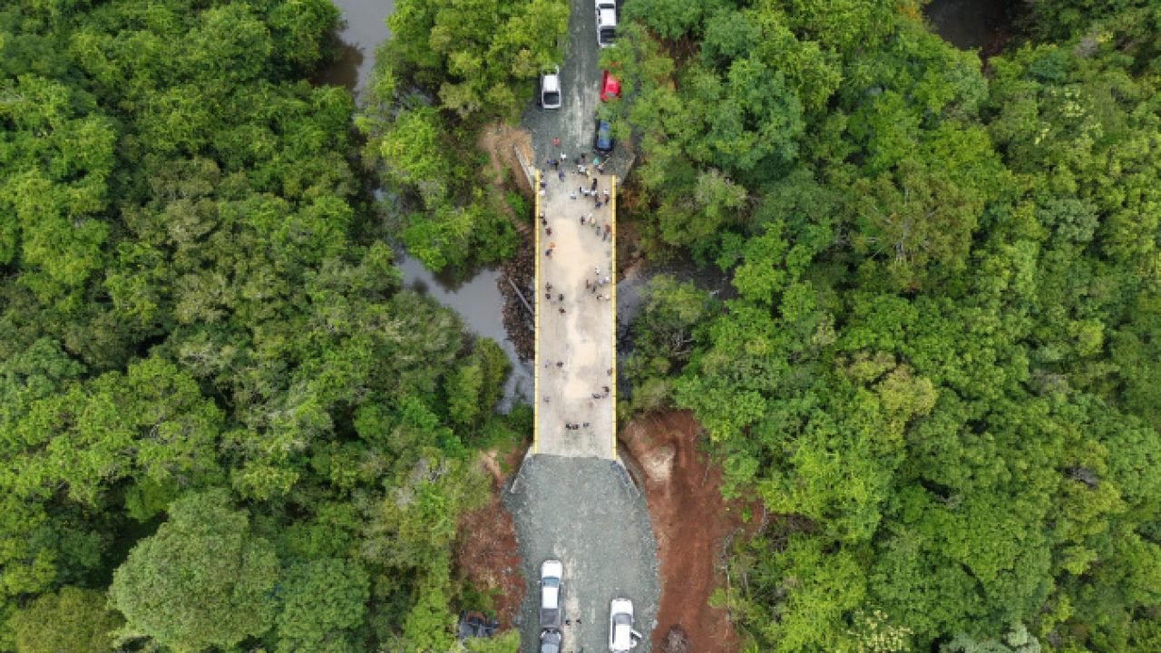 Parceria entre o Estado e Prudentópolis resulta em nova ponte de concreto
