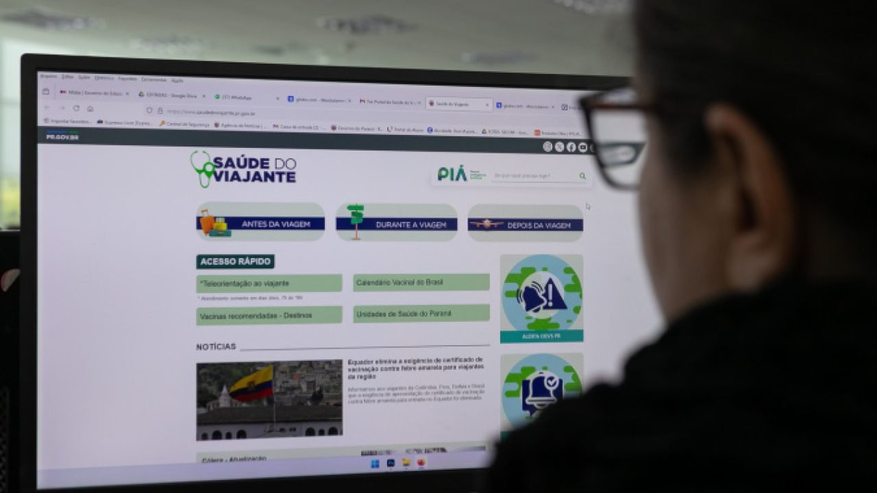 Portal Saúde do Viajante registra média de 700 mil acessos por ano
