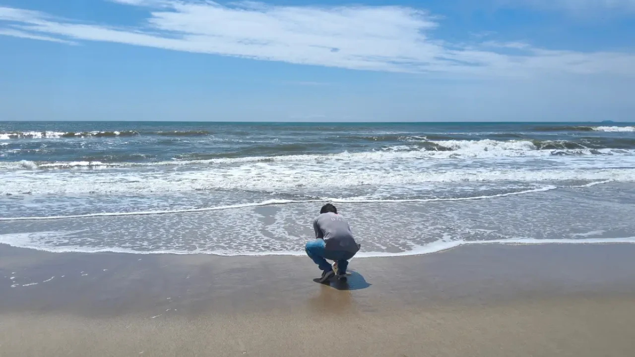 Foto: O avanço do mar no Sul do Brasil colocou praias do Paraná e de Santa Catar