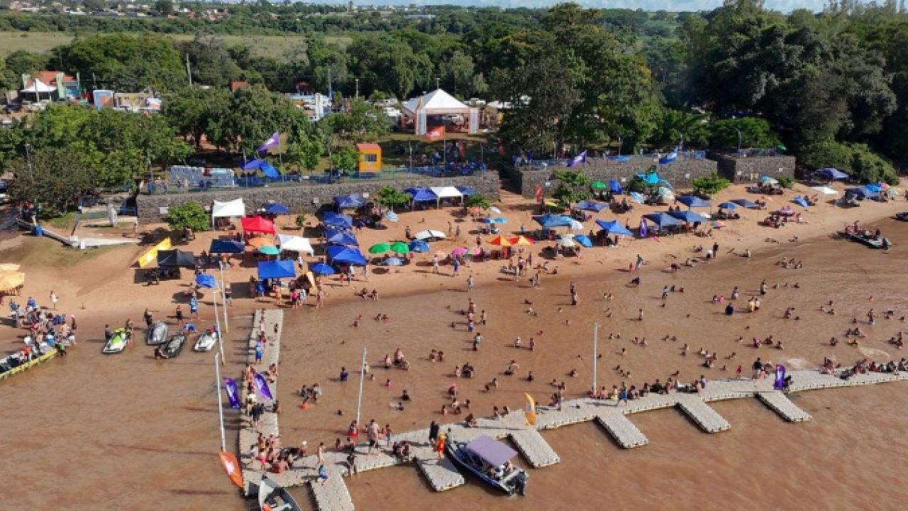Praias de água doce do Noroeste registram 100% de ocupação em hotéis nas festas de fim de ano