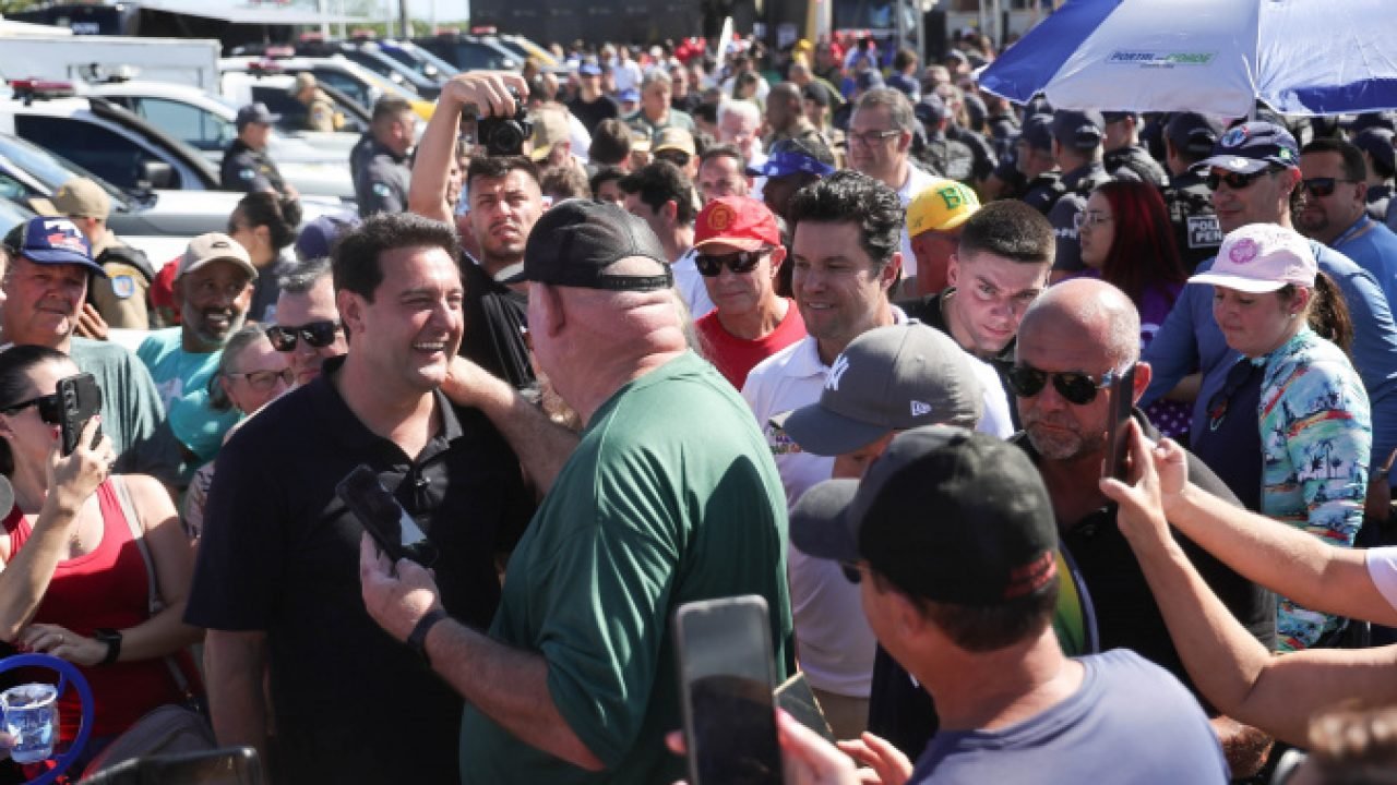 Ratinho Junior anuncia projeto de marina de R$ 100 milhões em Pontal do Paraná