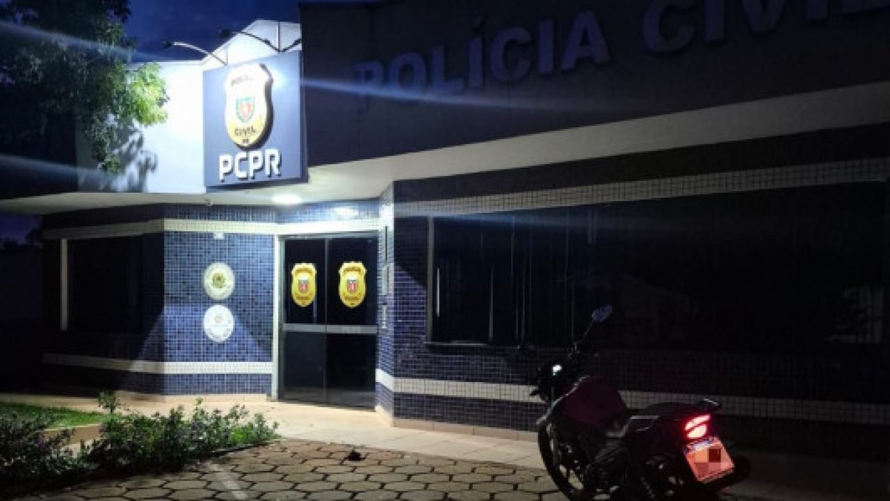 PCPR prende homem por furto e recupera motocicleta em Quedas do Iguaçu
