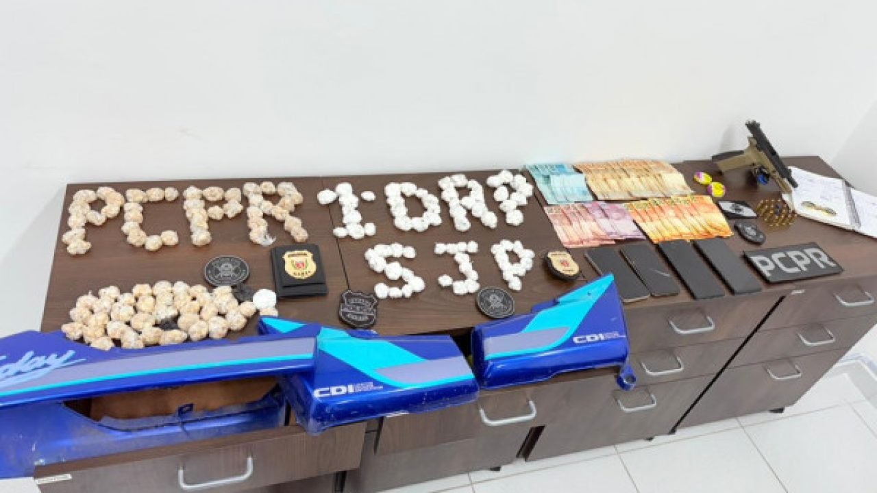 PCPR e GM prendem dois suspeitos por homicídio relacionado ao tráfico de drogas em São José dos