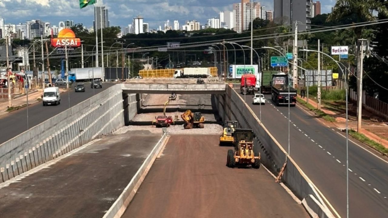 Obra de R$ 49 milhões, novo Trevo do Catuaí chega a 90% e entra na reta final