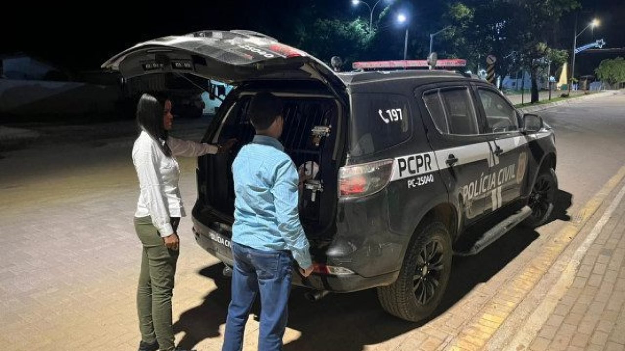 PCPR captura um homem foragido e o outro homem condenado por diferentes delitos na RMC