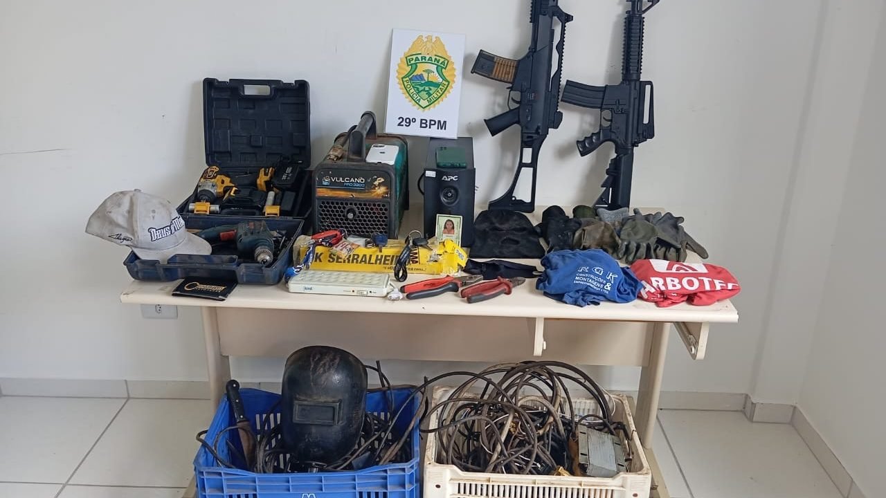 Ação integrada da PMPR resulta na prisão de envolvidos e na recuperação de carga roubada na