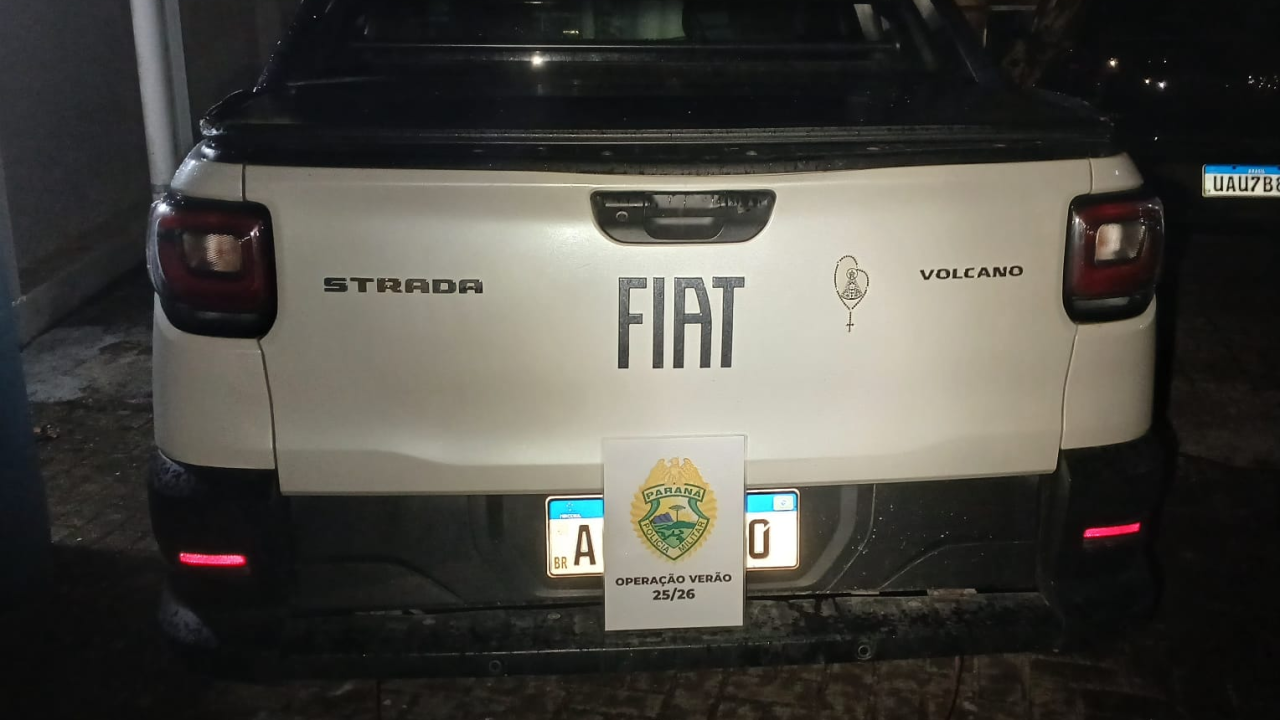 PMPR recupera veículo furtado em Matinhos