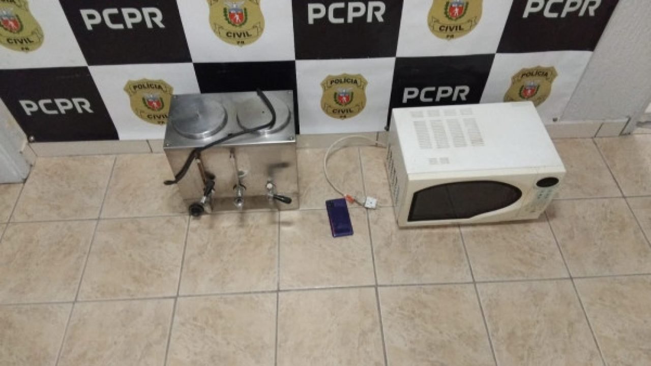 PCPR prende duas pessoas em flagrante por furto e receptação em Castro